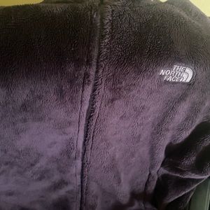 Purple north face osito fleece jacket